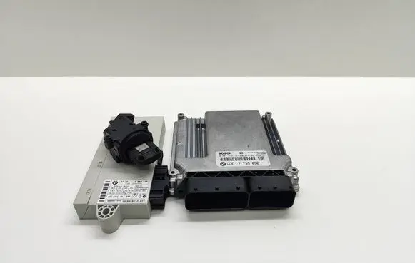 BMW 5 E60 E61 Engine ECU kit and lock set 0281012707 0281012707810 18770636