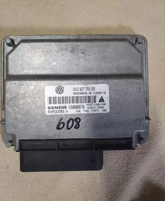 Volkswagen Touareg I Transfer box differential control unit 0AD927755BE 5WK22063