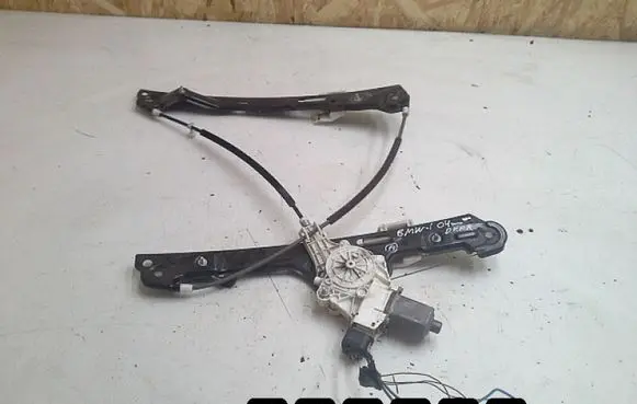 Front door window regulator with motor
