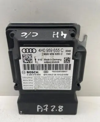 Audi A7 S7 4G Airbag control unit/module 4H0959655C 0285010856