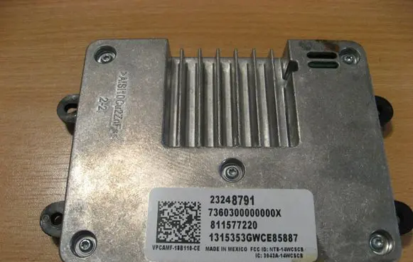 Cadillac CT6 Wireless charging module 23248791 7360300000000X 811577220