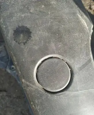 Peugeot Partner Rear bumper row hook cap/cover 