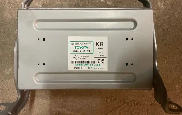 Lexus CT 200H GPS navigation control unit/module 8680548160
