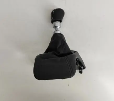 Gear lever shifter trim leather/knob