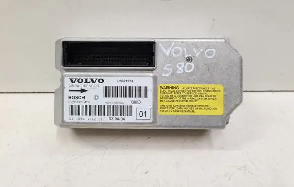 Volvo S80 Airbag control unit/module 0285001456 P8651523 030094171201