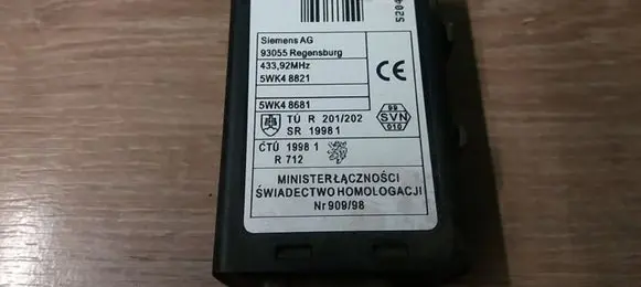 Nissan X-Trail T30 Door central lock control unit/module 5WK46473B