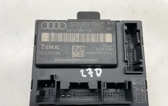 Audi A6 S6 C6 4F Door control unit/module 4F0959793C 4F0910793C