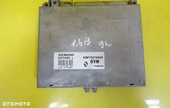 Renault 19 Engine control unit/module HOM7700749946 S101718103B