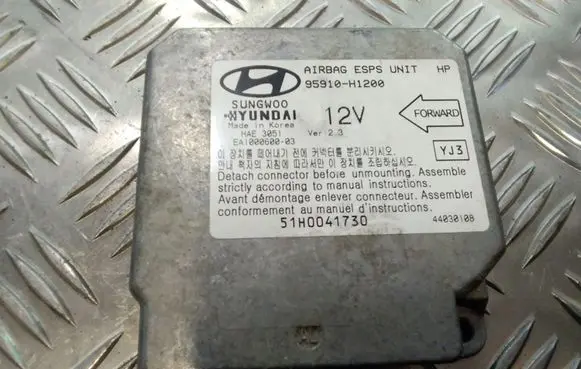 Hyundai Terracan Airbag control unit/module 95910H1200 100060003