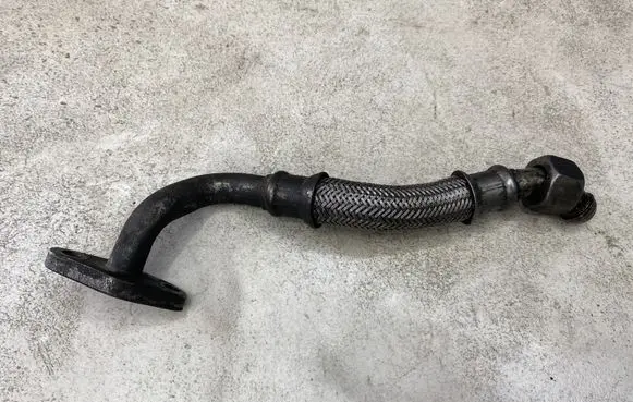Audi A4 S4 B6 8E 8H Turbo turbocharger oiling pipe/hose 028145736