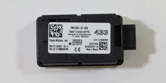 Tesla Model S Tire pressure control unit 1034601-00-C 103460100C 1034601