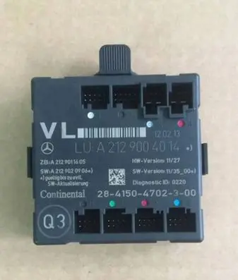 Mercedes-Benz E W212 Door control unit/module A2129004014A