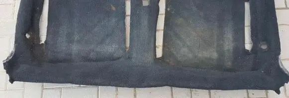 Volkswagen Golf I Rear floor carpet liner 171
