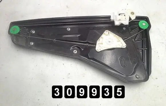 Front door window regulator with motor