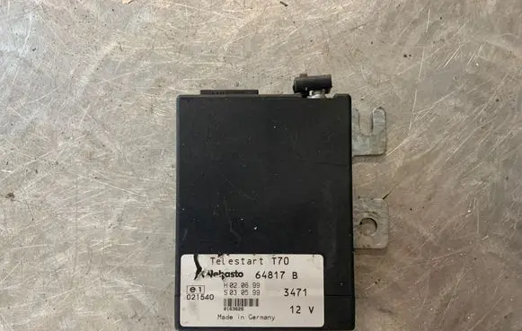 Nissan Primera Auxiliary heating control unit/module 64817B