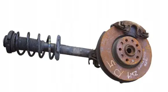 Skoda Superb B6 (3T) Front wheel hub spindle knuckle