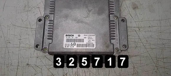 Citroen C5 Engine control unit/module 0281011091