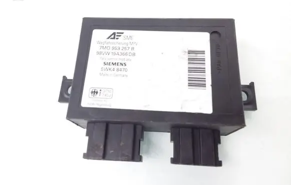 Ford Galaxy Immobilizer control unit/module 7M0953257R 98VW19A366DB 5WK48470