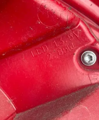Peugeot 208 Rear/tail lights 967262835