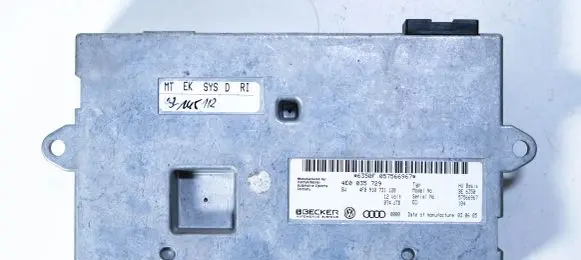 Audi A6 S6 C6 4F MMI control unit 4E0035729