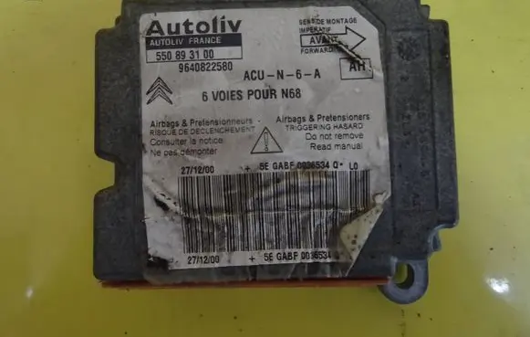 Citroen Xsara Picasso Airbag control unit/module 550893100 964082258