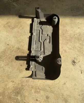 Opel Grandland X Fuel tank bottom protection 9809532080