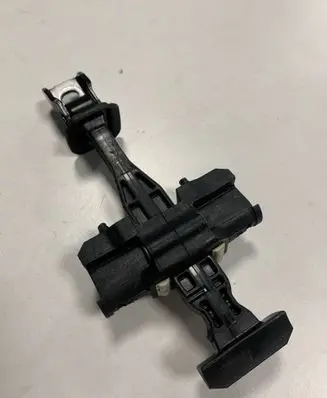 Rear door check strap stopper