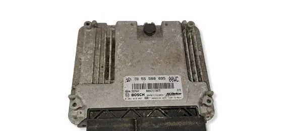 Opel Corsa D Engine control unit/module 55588895 55579447 0281019087