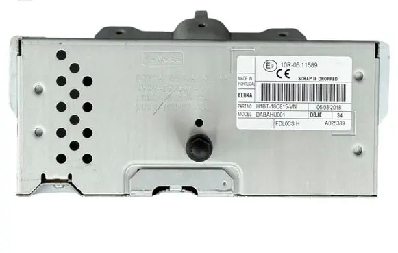 Ford Fiesta Screen/display/small screen H1BT18C815VN