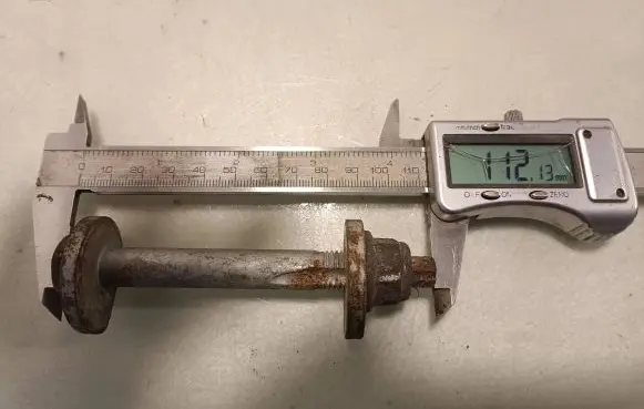 Audi A4 S4 B8 8K Rear suspension camber bolt 