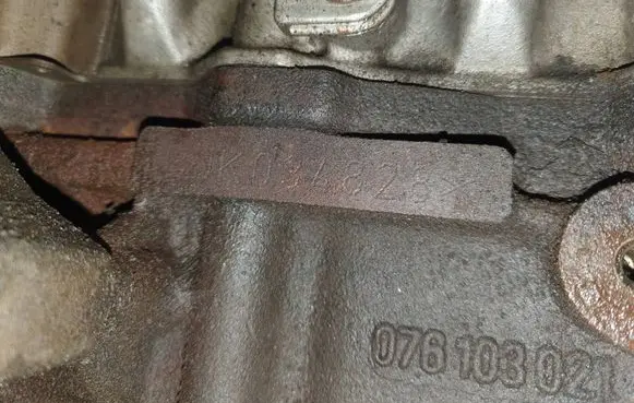 Volkswagen Crafter Engine BJK BJK034828