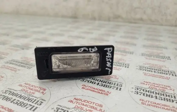 Number plate light
