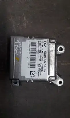 Peugeot 207 Airbag control unit/module 9663593480