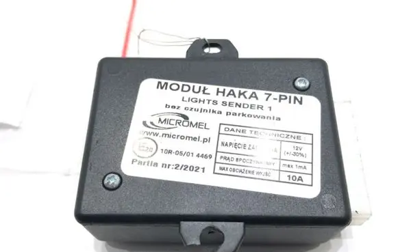 Volkswagen PASSAT B7 Tow bar trailer control unit/module 