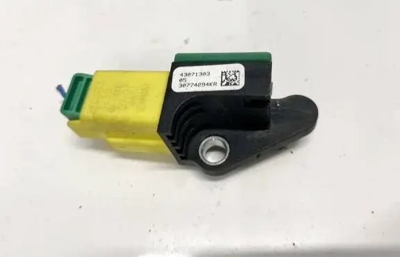 Airbag deployment crash/impact sensor