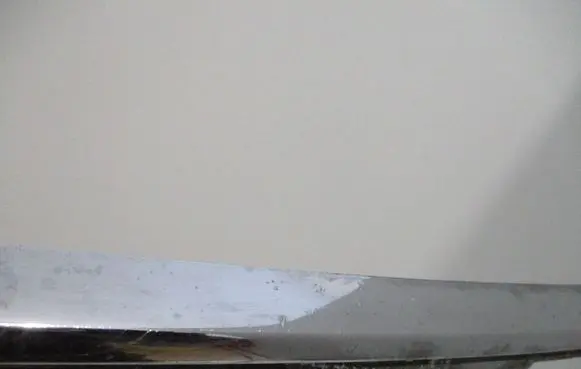 Citroen C5 Front bumper splitter molding 9681053977