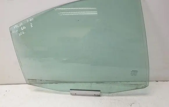 Volvo S60 Rear door window glass 43R001105