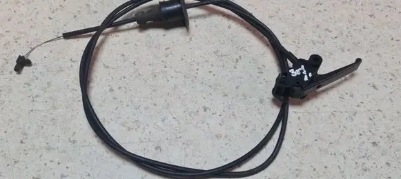Peugeot 307 Engine bonnet/hood lock release cable 9637419480