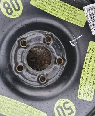 Audi A6 C7 R19 spare wheel 
