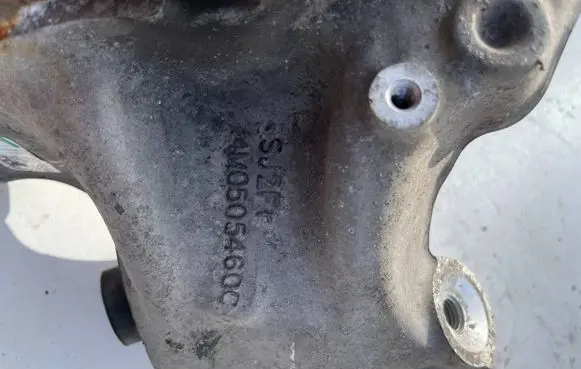 Audi Q7 4M Rear wheel hub 4M0505432AF 251016 0254012G