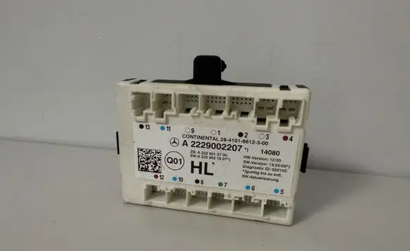 Mercedes-Benz S W222 Door control unit/module A2229002207 A2229012700