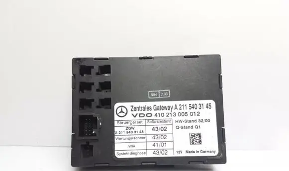Mercedes-Benz E W211 Gateway control module A2115403145