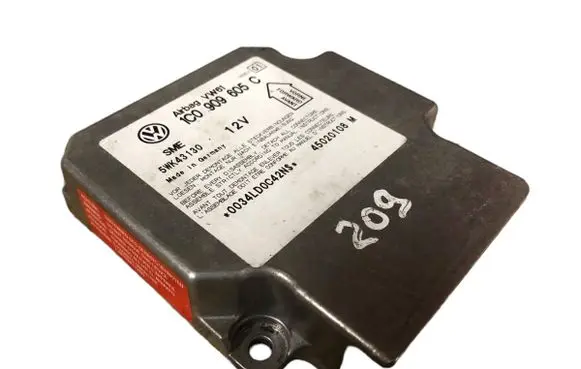 Volkswagen Sharan Airbag control unit/module 1C0909605C 5WK43130 45020108M