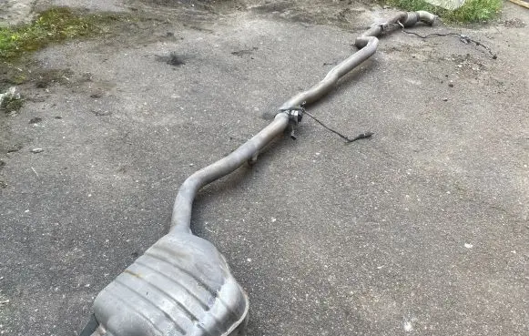 Mercedes-Benz E W213 Muffler/silencer A2134918500