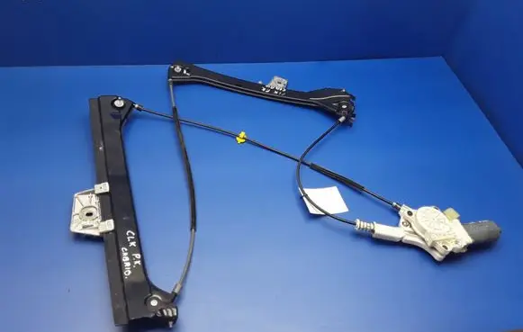 Front door window regulator with motor