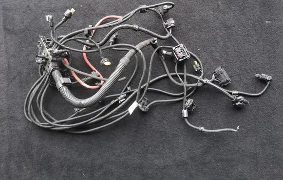 Engine installation wiring loom