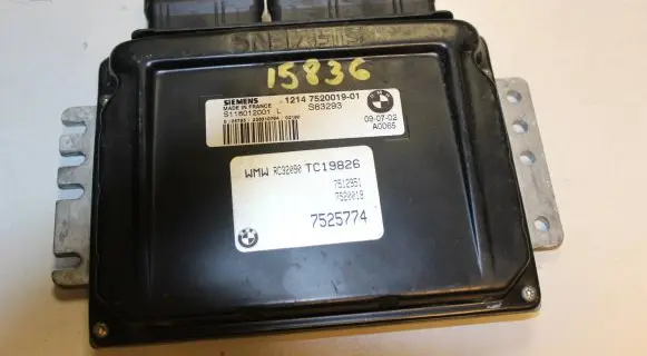 Mini One - Cooper R50 - 53 Engine control unit/module 7520019 S118012001L 7525774