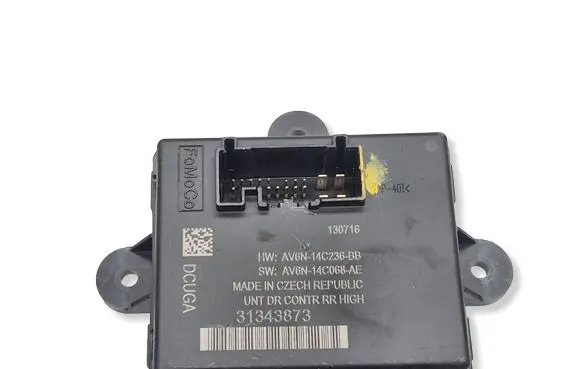 Volvo S60 Door control unit/module 31343873 AV6N14C236BB AV6N14C068AE