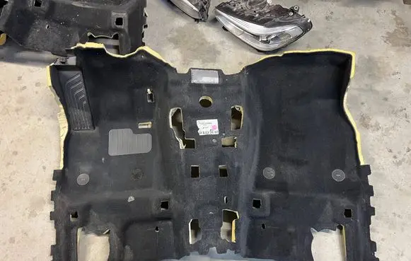 BMW X3 G01 Front floor carpet liner 7948296 794829604