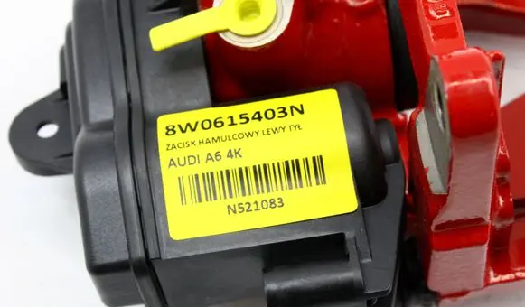 Audi A6 S6 C4 4A Rear brake caliper 8W0615403N